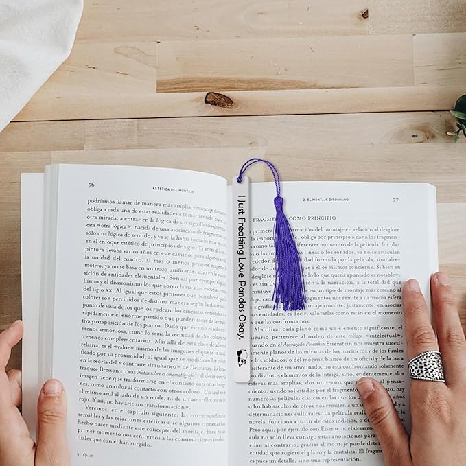 Panda Bookmark Panda Lover Gift Bookmark Book Lover Gift Animal Lover Gift for Girls Gift for Panda Lover Panda Theme Bookmark Christmas Graduation Birthday Gift for Panda Lover Daughter