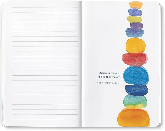 Compendium Softcover Journal - Be all alive, body, soul, mind, heart, spirit. – A Write Now Journal with 128 Lined Pages, 5”W x 8”H