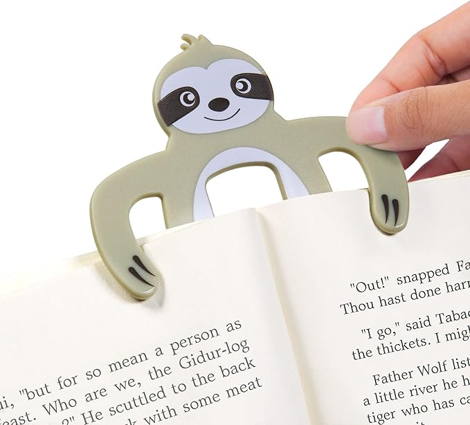 Page Pals Bookmark Bookholder | Page Holder | Music Holder Clip | Music Paper Holder | Magazine, Cookbook | Reading in Bed at Home | Office, Desk, Kitchen Use | Novelty Reading Gift Idea