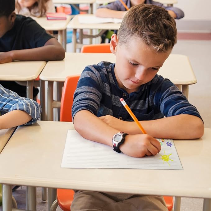 EOOUT 16 Pack A5 Kraft Notebook Journals for Writing 8.3x5.5 Inches Size College Ruled Subject Notebooks 60 Pages with Lined Paper Students and Office Composition Notebook