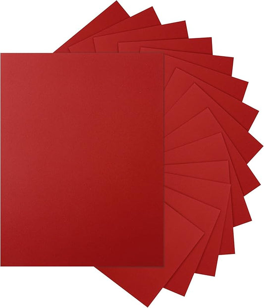 120 Sheets Dark Red Cardstock 8.5 x 11 Craft Paper, 92lb Christmas Red Card stock Printer Paper for Cards Making, Greeting Cards, Wedding, Invitations, Birthday