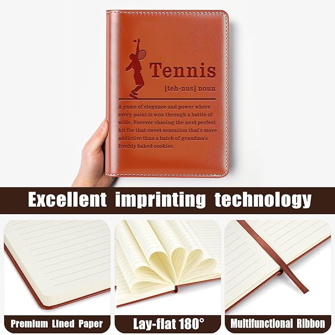Tennis Gifts Tennis Definition Lined Journal Notebook Tennis Players Gift Tennis Coach Appreciation Gift Tennis Lovers Gifts (Tennis definition)