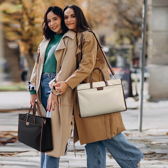 Laptop Tote Bag for Women Laptop Messenger Shoulder Bags for Women Business Office Work Bag Briefcase