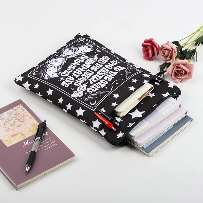 Crescent City Inspired Book Sleeve Velaris Gift Book Lovers Gifts Book Covers for Paperbacks Bookish Gift (to The Stars bs)