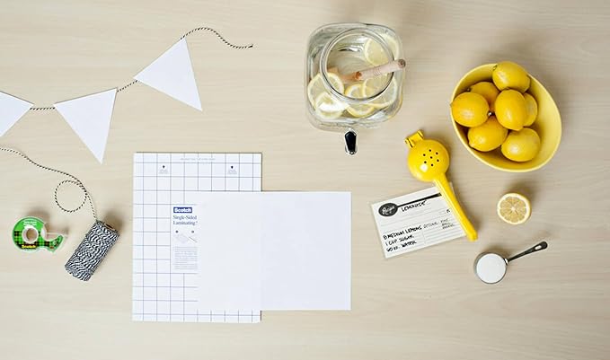 Scotch LS854SS10 Self-Sealing Laminating Sheets, 6.0 mil, 9 x 12 (Pack of 10)