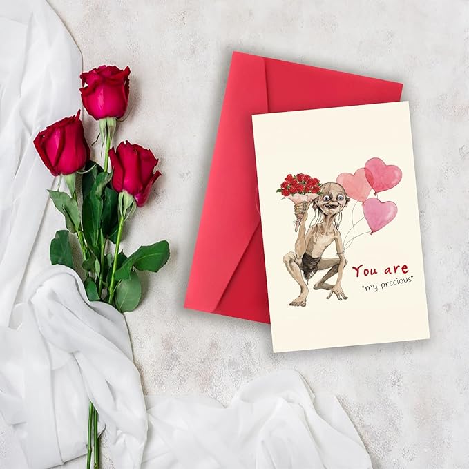 Humorous Valentine’s Anniversary Card for Wife Girlfriend, You Are My Precious Card