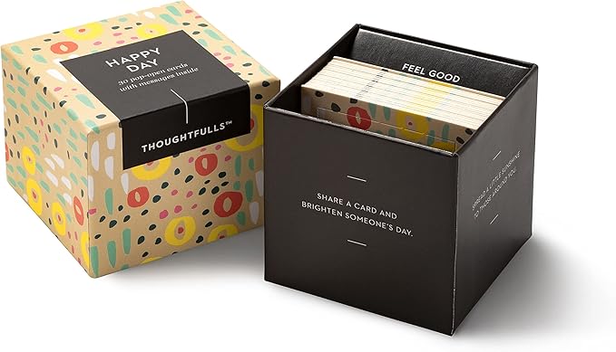 Compendium ThoughtFulls Pop-Open Cards — Happy Day — 30 Pop-Open Cards, Each with a Different Inspiring Message Inside