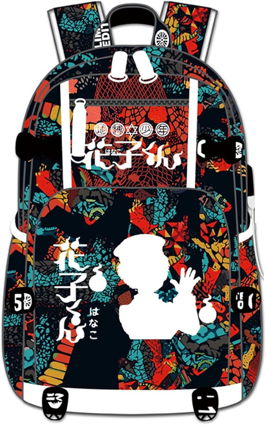 ISaikoy Anime Toilet Bound Hanako kun Backpack Satchel Bookbag Daypack School Bag Laptop Shoulder Bag Style10