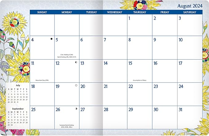 Lang Companies, Ladybird Monthly 2025 Planner