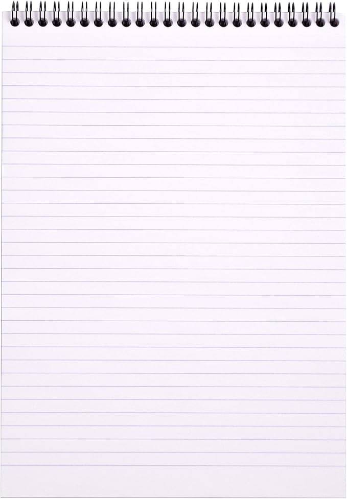 Rhodia Wirebound Pad 8.25x11.75, Lined, Orange