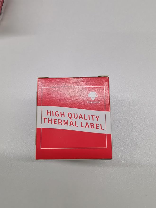 Phomemo Labels-Gold Sticker Circle Thermal Label Compatible with M110/M220/M100/M150/M250/M120/M200/M221 Label Maker, Black on Golden, 1.96"x1.96"(50x50mm)