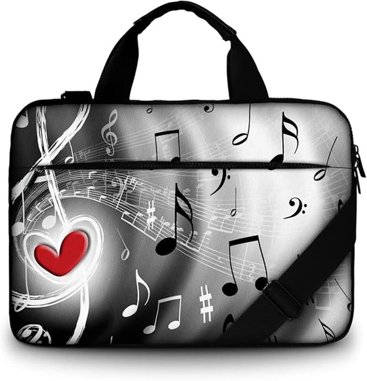 icolor 13" Laptop Shoulder Bag Sleeve,11.6" 12" 13.3 inch Computer Tablet Canvas Handbag Case Notebook Messenger Briefcase