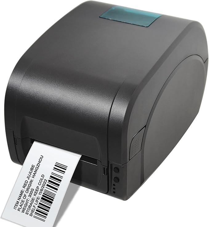 Hybsk 2.25x4 inch Direct Thermal Labels for Barcodes, Address, Compatible with Rollo Label Printer & Zebra Desktop Printers (2.25"x4",2 Rolls White)