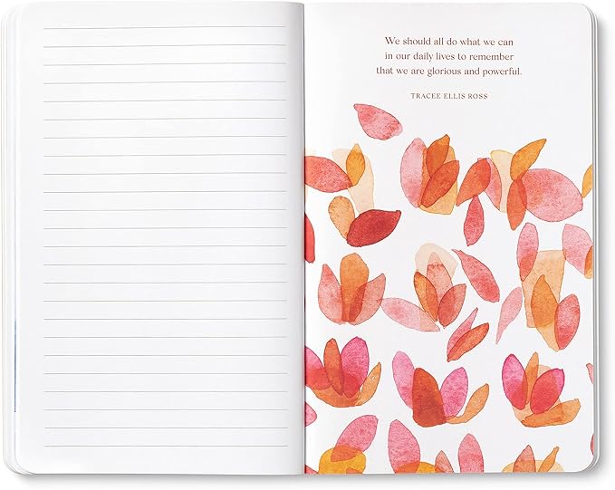 Compendium Softcover Journal - Be all alive, body, soul, mind, heart, spirit. – A Write Now Journal with 128 Lined Pages, 5”W x 8”H