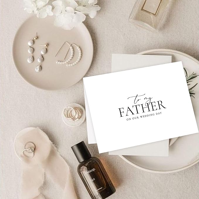 LADY&HOME To My Father on Wedding Day Card