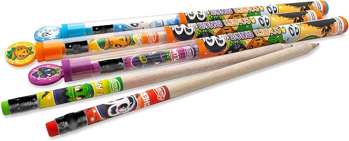 Halloween Smencils - HB #2 Patented Gourmet Scented Pencils, 5 Count, Gifts for Kids, School Supplies, Classroom Rewards