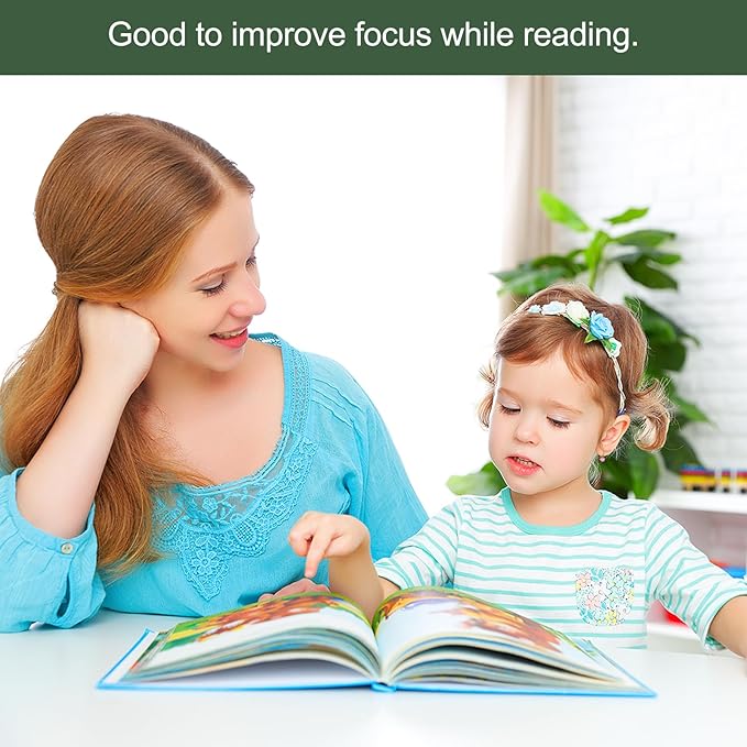 YOKIVE 8 Pcs Guided Reading Strips, Book Highlighter Strips Reading Tracker Bookmark Teacher Supply, Great for Classroom (Orange Transparent, 7.48"x2.76")