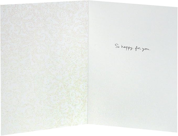 Hallmark Signature Wedding Card, Engagement Card, or Bridal Shower Card (Here Comes the Bride) (699RZH6205)