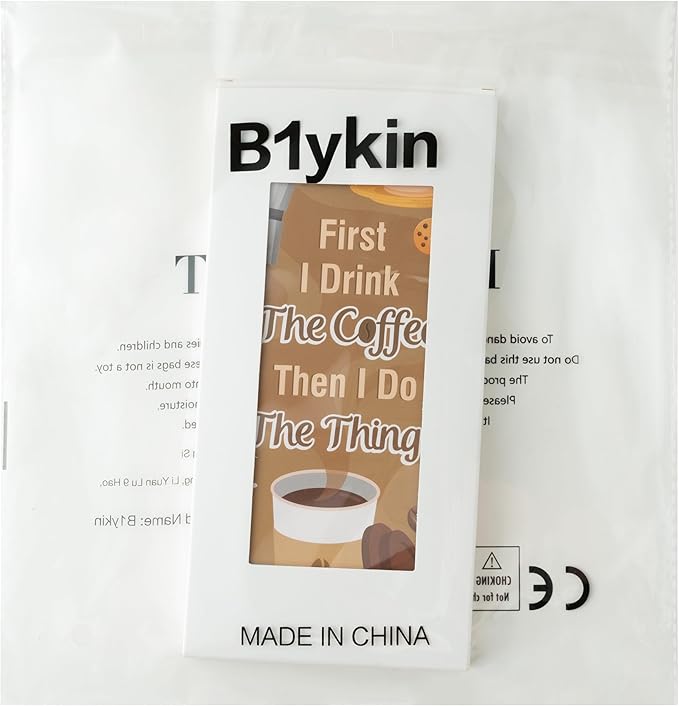 B1ykin Sticky Notes Set - Cartoon Theme Cute Self-Stick Notes Pad Teacher Appreciation Gifts， Self-Adhesive Writing Memo Pages Sticky to Do Notepad for Kids Employee School Office (Coffee Lovers)