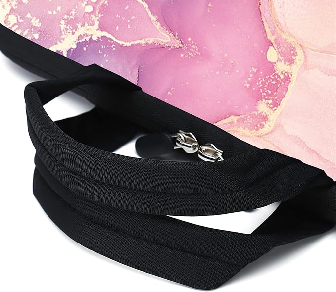 11.6" 12.2 inches Laptop Sleeve Chromebook Case Ultrabook Case Notebook Sleeve Tablet Case Neoprene Handle Sleeve for Men Women, Two Pockets Fit Apple MacBook Air Samsung Acer HP DELL(Marble)