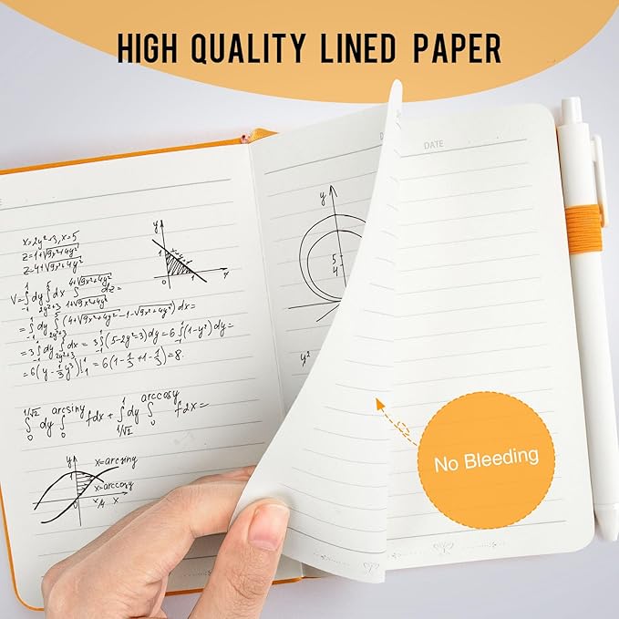 Pocket Small Notebook Journals, 8 Pack (8 Candy Color) Mini Notebook 3.7x5.7 Butterfly Journaling Notebooks for Women Men, Hardcover Lined Note Pads with Pens for Work, Business, Travel Journal, Office Supplies