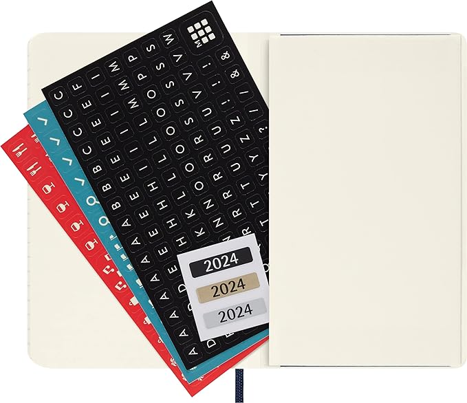 Moleskine Classic 18 Month 2023-2024 Weekly Planner, Soft Cover, Pocket (3.5" x 5.5"), Sapphire Blue