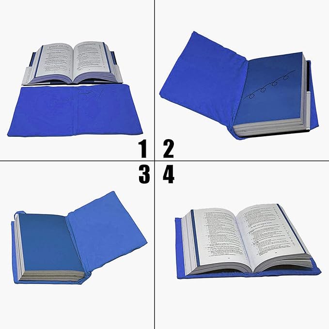 Grey Stretchable Jumbo Book Covers, Washable Reusable Book Protector fits Hardcover Textbooks up to 9" X 12" Office Supply with Free Sticker Labels (1 Pack, Grey)
