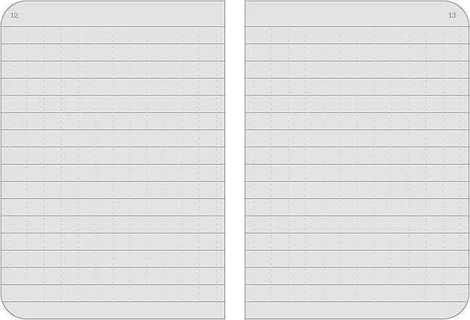 Rite in the Rain Weatherproof Mini-Stapled Notebook, 3 1/4" x 4 5/8", Black Cover, Universal Pattern, 3 Pack (No. 771FX-M)