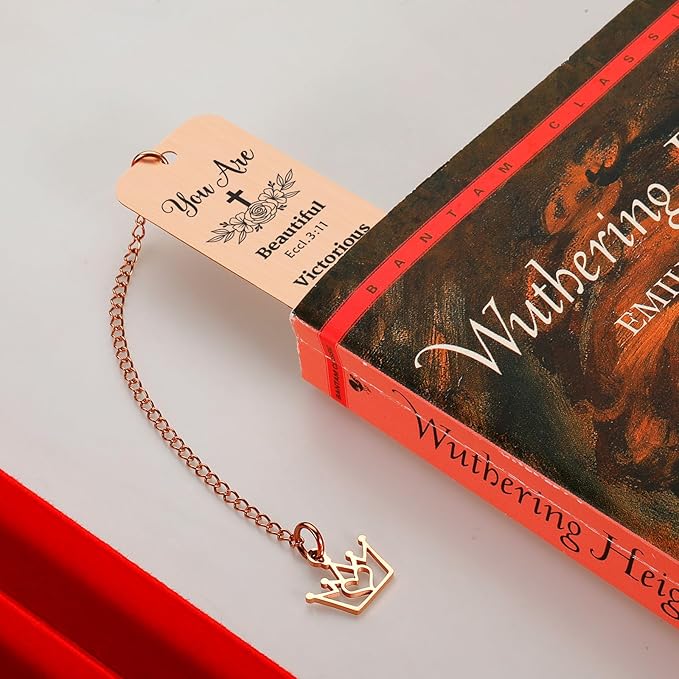 Baptism Gifts for Girl, Christian Gifts for Women, Faith Based Gifts for Women, Book Markers for Reading Women, Religious Gifts for Sister in Christ Christmas Birthday Gifts for Friends Coworker