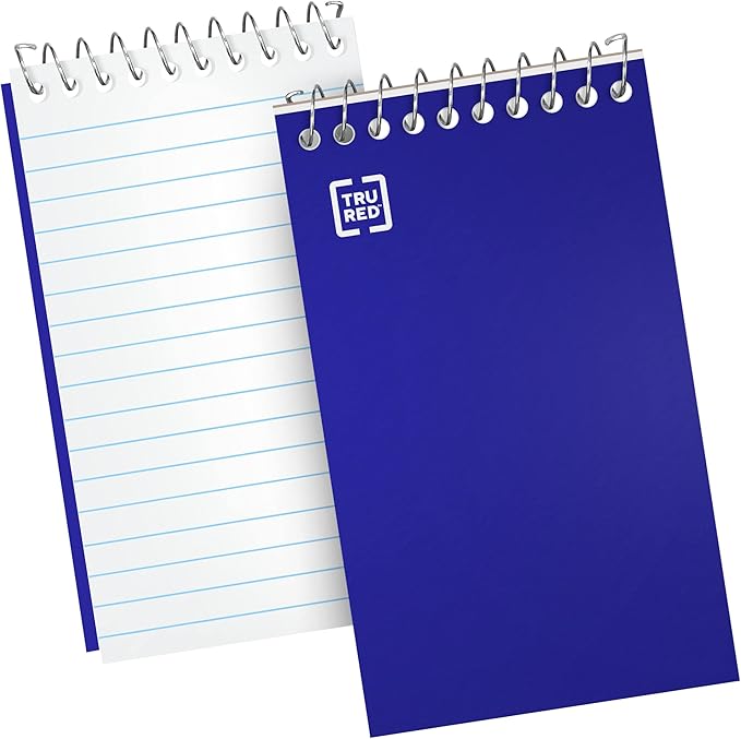 STAPLES Top Bound Memo Books, 3" x 5", 5/Pack (11491)