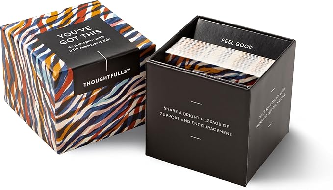 Compendium ThoughtFulls Pop-Open Cards – You've Got This – 30 Pop-Open Cards, Each with a Different Inspiring Message Inside