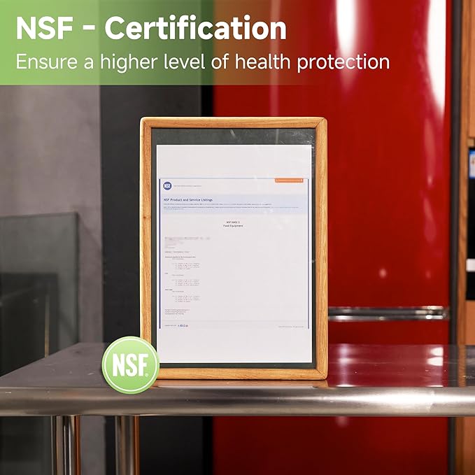 24" D x 30" W x 34" H Stainless Steel Table, NSF Stainless Steel Work Table for Prep with Adjustable Undershelf, for Commercial Kitchen, Restaurant, Laundry Room and Garage