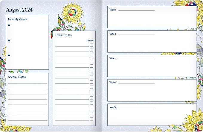 Lang Companies, Ladybird Monthly 2025 Planner