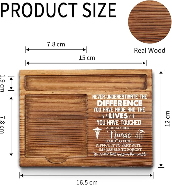 Nurse Sticky Note Holder, Nurse Gifts for Men, Women, Thank You Nurse Gifts, Nurse Appreciation Gifts, Nurse Retirement Gifts for Men, Nurse Station Desk Self-Stick Note Pad Holders GSH366