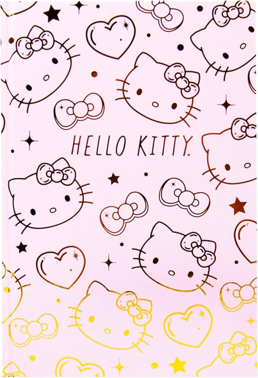 Horizon Group USA Hello Kitty Pink Gold Foil Journal