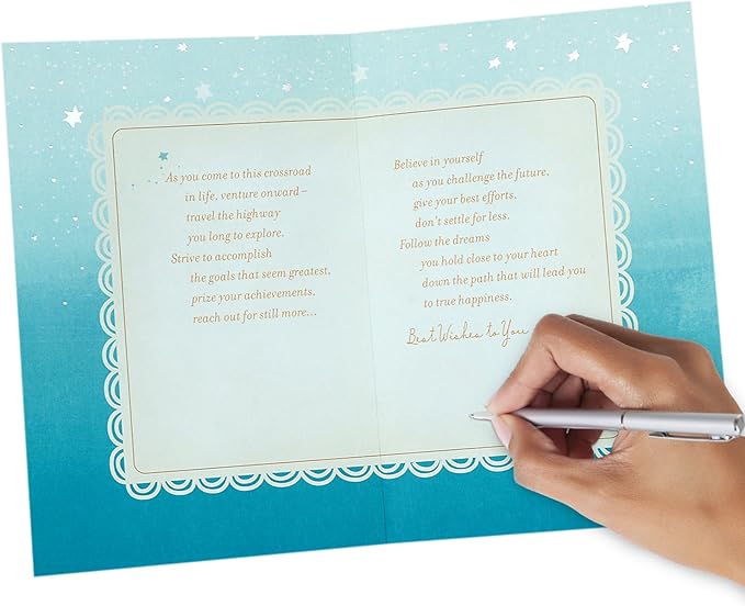 Hallmark Graduation Card (Path to True Happiness)