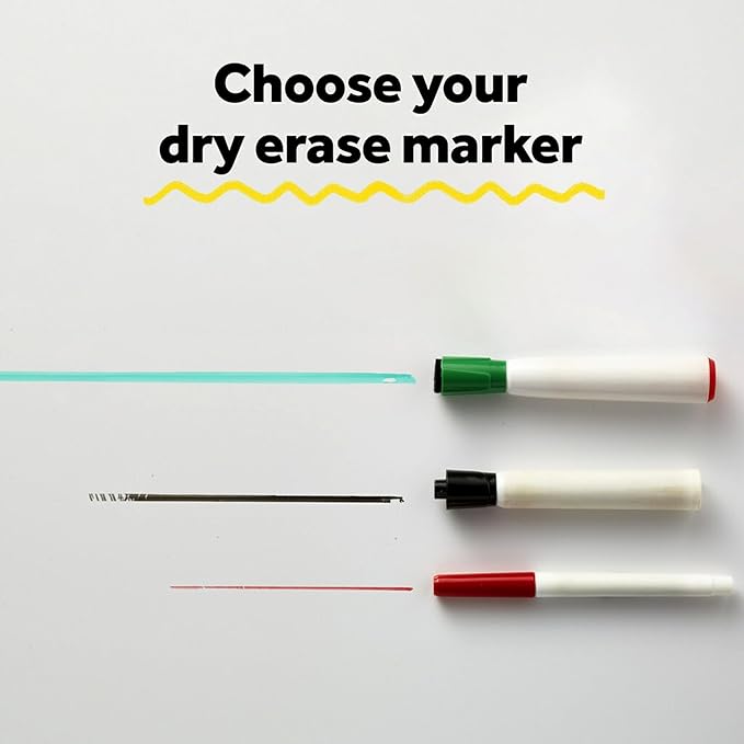 Post-it Dry Erase Sheets, 7 in x 11.3 in, Sticks Securely and Removes Cleanly (DEFSHEETS-3PK) (Pack of 8, 24 Count)