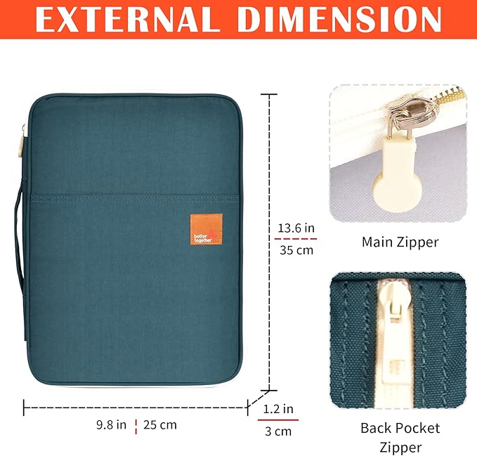 Lanola A4 Document Bags Portfolio Waterproof Business File Holder Travel Gear Organizer Electronics ccessories Bag