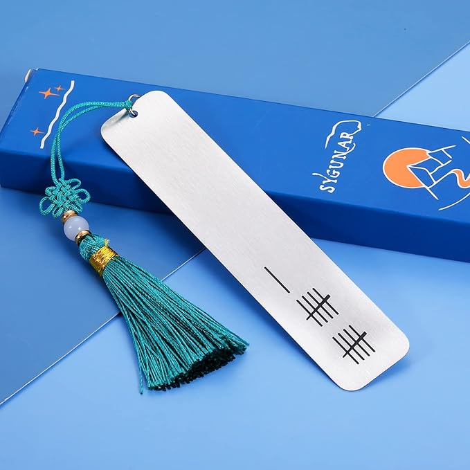 11 Year Anniversary Gifts Bookmark Steel for Husband Wife Boyfriend Girlfriend Women Men 11th Anniversary Wedding Valentine Christmas I Love You Gifts for Couples Male Female Bookmark Lover Him Her