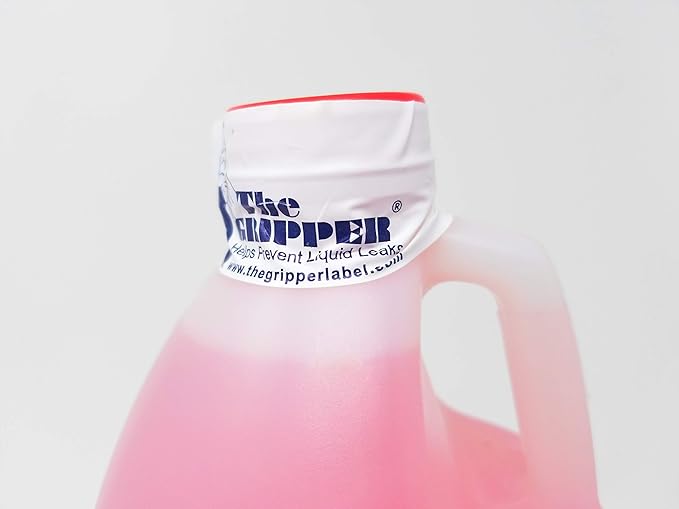 Stops Liquid Leaks, 1 1/4" x 6", 250 Labels