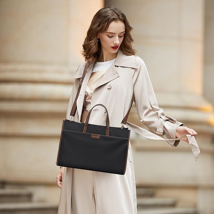 Laptop Tote Bag for Women Laptop Messenger Shoulder Bags for Women Business Office Work Bag Briefcase