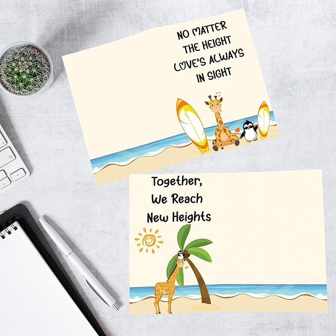 Cheerin Anniversary Day Cards for Him and Her - Funny Hilarious Greeting Card with Envelope - Birthday Card for Husband Wife Girlfriend Boyfriend