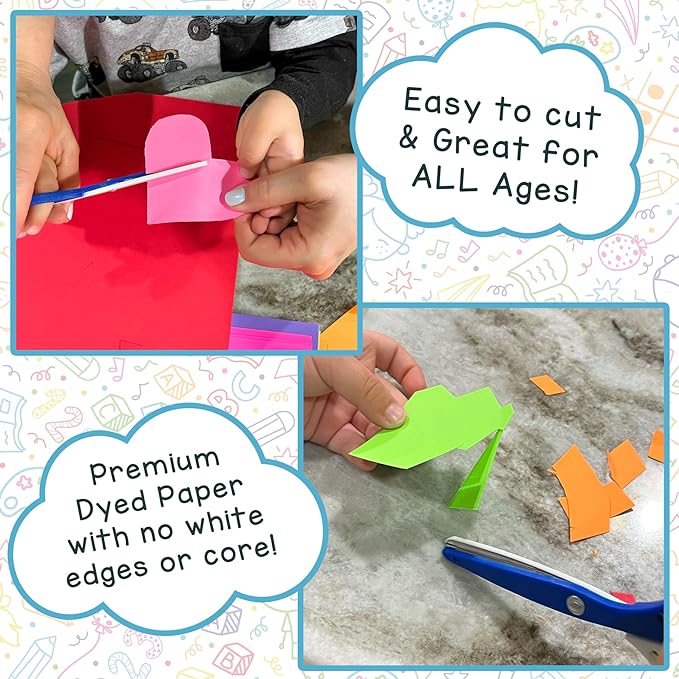 Hygloss Pink Colored Paper - 24 lb, 89 GSM, Acid-Free, Fade-Resistant, 11x17-Inch Ledger Size Color Copy Paper, 90 Sheets