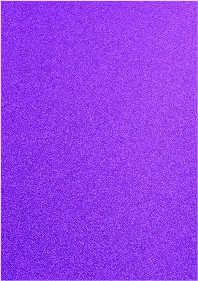Baisunt 20 Sheets Purple Glitter Cardstock Paper for DIY Art Project, Scrapbook, Birthday Wedding Party Decoration 250GSM(8x12 In, Non Adhesive)
