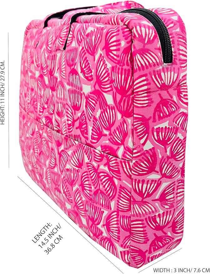 Jelly Fish Print Laptop Bag, best for 13 inches to 15 inches laptop bag for MACBOOK, IPAD, WINDOWS LAPTOP