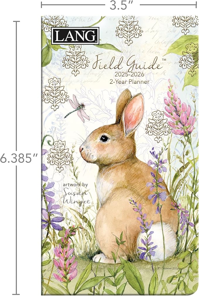 Lang Companies, Field Guide 2025 2 Year Pocket Planner by Susan Winget