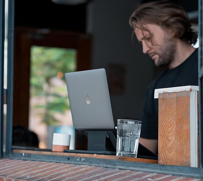 2-in-1 Shockproof Laptop Sleeve + Built-in Stand - Compatible with 16 Inch MacBook Pro/HP/Dell/Lenovo - TILT Lightweight Laptop Case