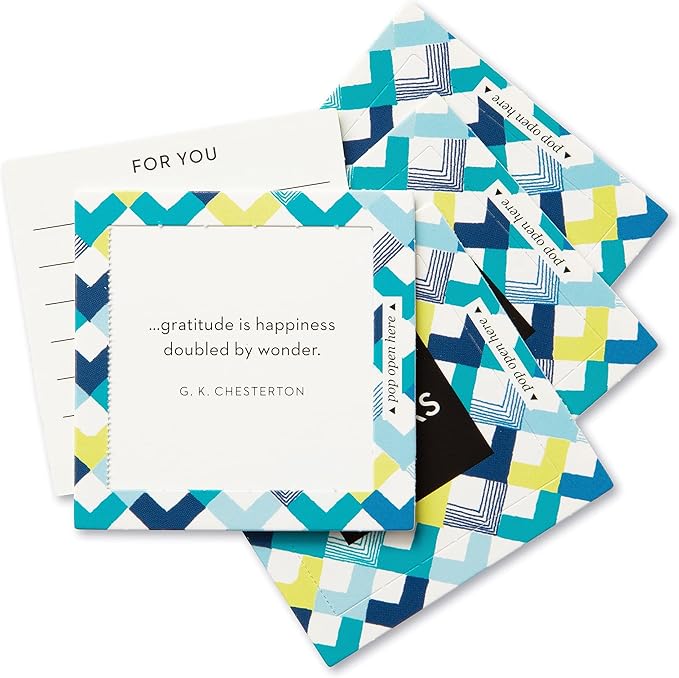 Compendium ThoughtFulls Pop-Open Cards — Thanks — 30 Pop-Open Cards, Each with a Different Inspiring Message Inside