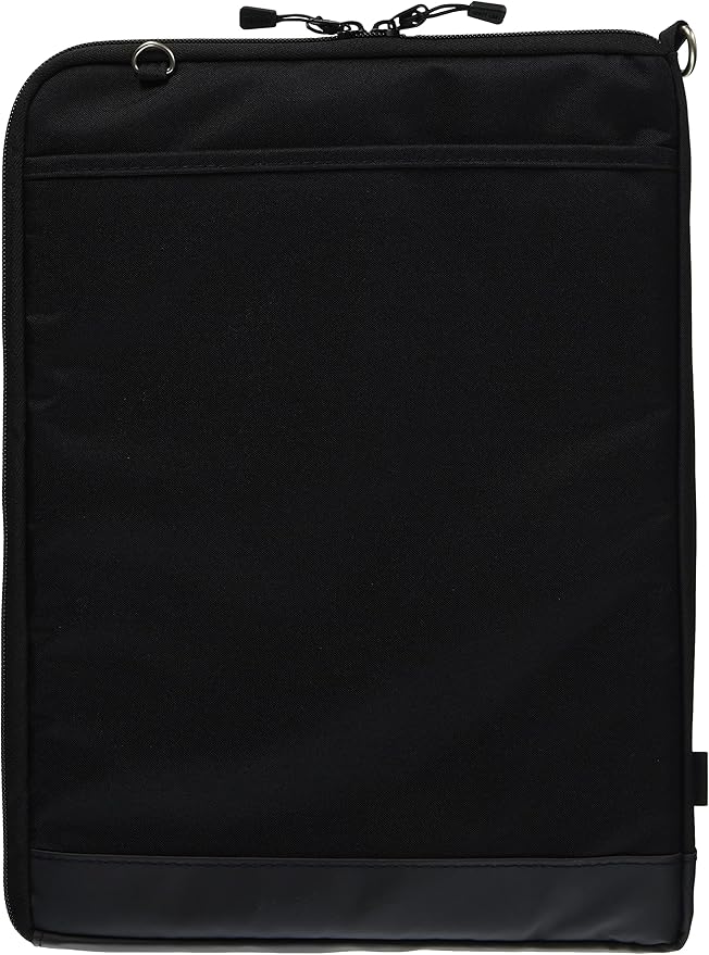 LIHITLAB Laptop Sleeve, Water & Stain Repellent, Vertical for Backpack, 13.4" x 9.8", Black (A7683-24)
