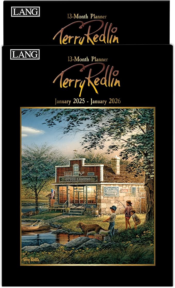 LANG Terry Redlin 2025 Monthly Planner (25991012117)